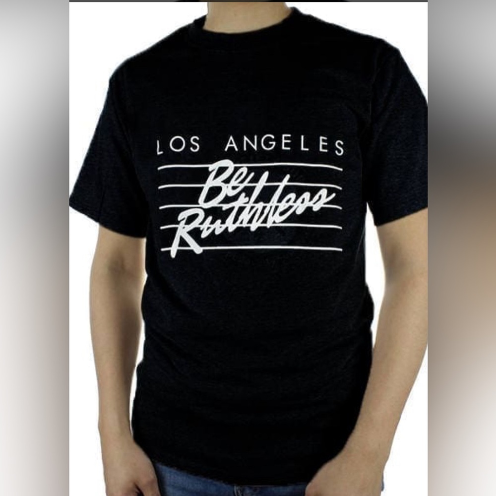 Ruthless Los Angeles Black short sleeve graphic T-shirt Men’s M